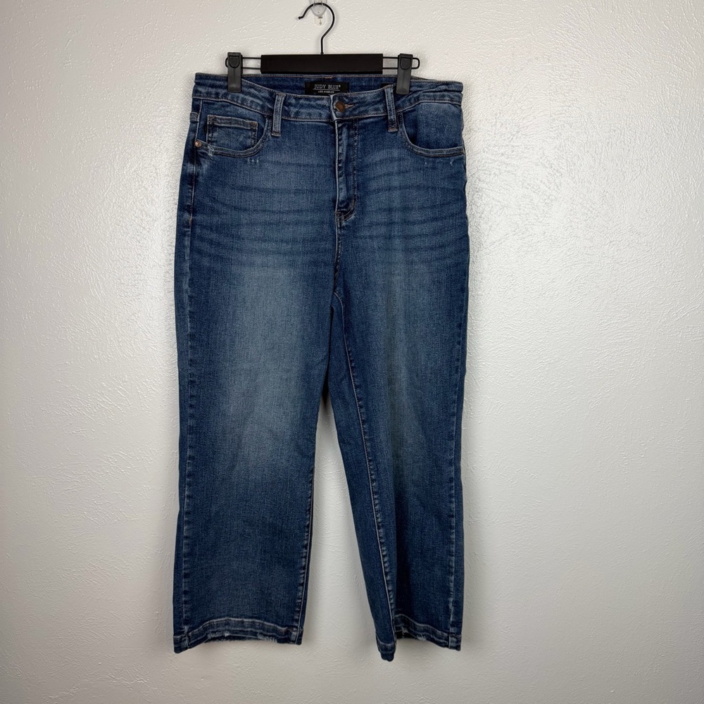 Judy Blue Mid Wash Straight Leg Jeans
